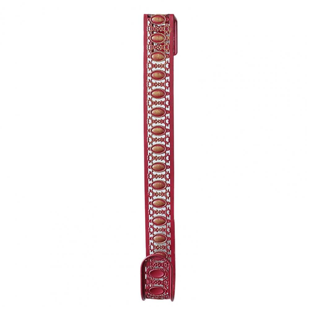 Metal Wreath Hook Metal Wreath Hanger for Front Door Non-scratch Over Door Hook for Christmas Halloween Handmade Ornament Wreath