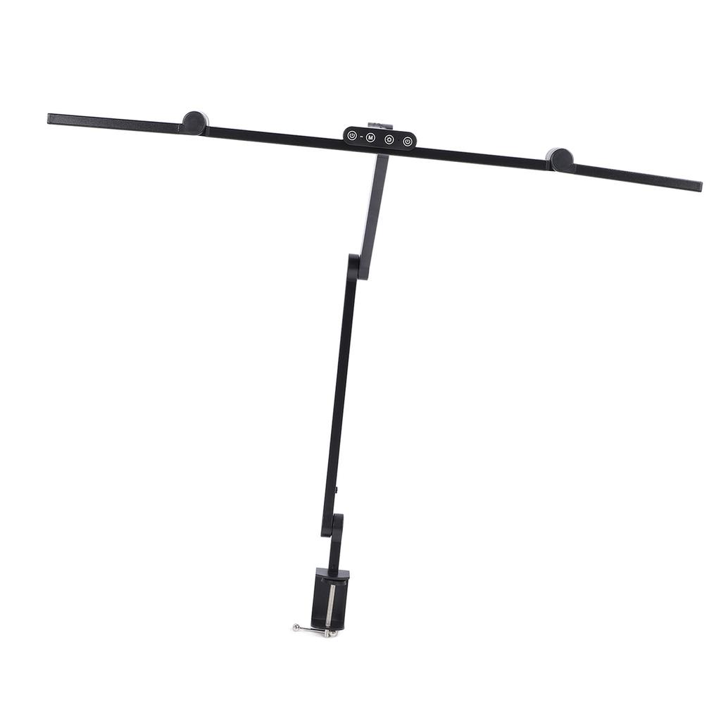 Lampa de birou pentru arhitect, lampă de birou pentru birou, banc de lucru, studiu, lectură, reglabilă în mai multe unghiuri, 3000-6500K
