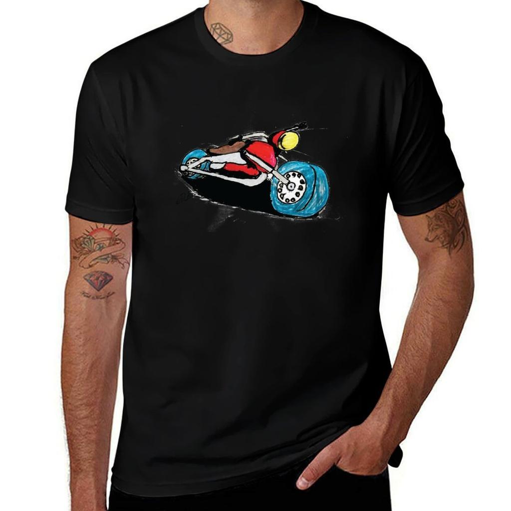 Motorbike TShirt Big Size Daily Wear TShirt