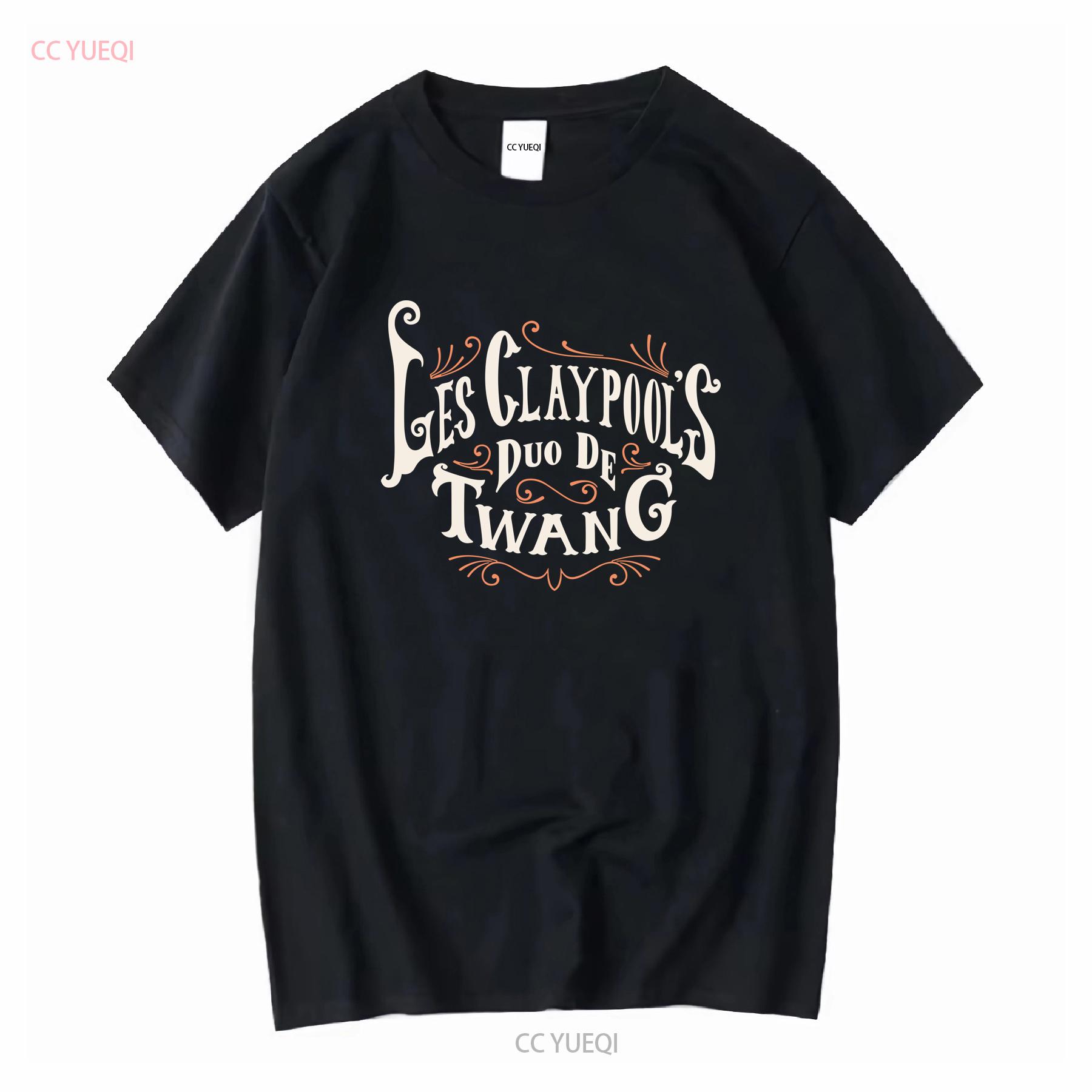 

Primus Les Claypool Duo De Twang 2013 Concert Tour T Shirt XL NEW long or short sleeves vintage Washed Versatile homme graphic 4XL