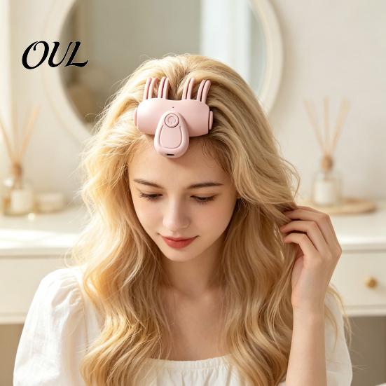 Root Volumizing Accessory Heated Lift Clip, 2 Temperature Adjustable Fine Flat Hair Volume Enhancer Styling Comb, Electric Clip for Men Women Wireless