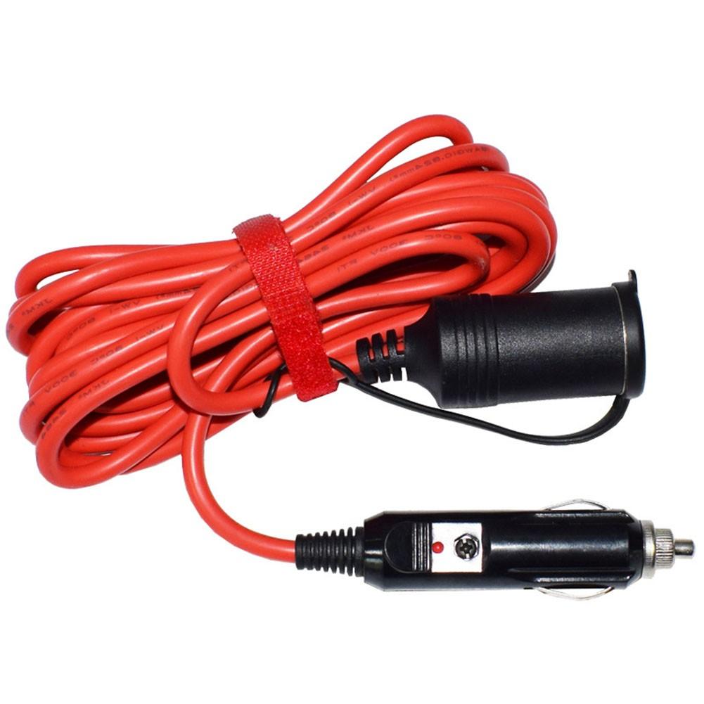 1PCS 12V Car Extension Adapter 3.6m Cable Male Female Plug Socket
