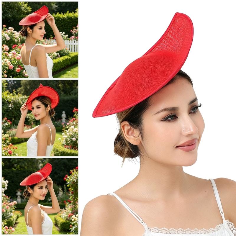 Derby Hat Buckram Millinery Base Fabric Hat Making For Bridal Hair Accessories