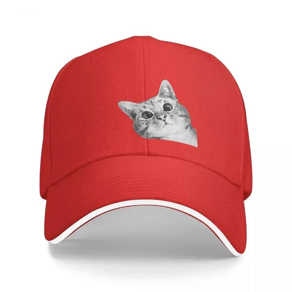 sneaky cat Funny Baseball Cap Horse Hat Adjustable Rave Caps For Women Men's