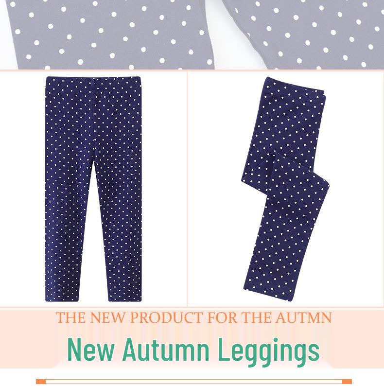 New Spring & Autumn Girls' Leggings with Princess Skirts and Outerwear Pants for Kids