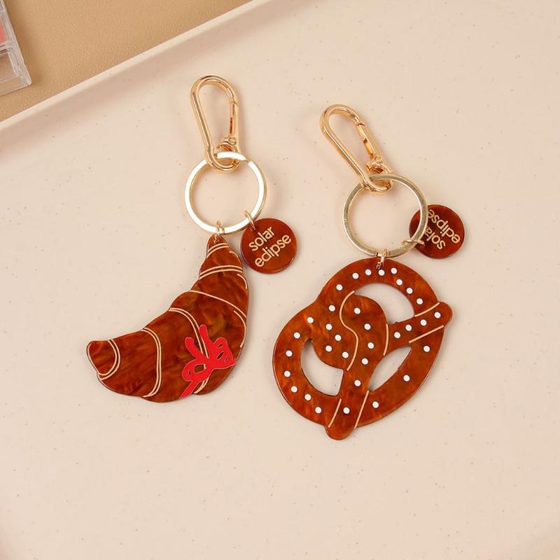 Food Bag Charm Pendant Aesthetic Purse Charms Aesthetic keychains Keyring for Women Backpack Purse Handbag Decors