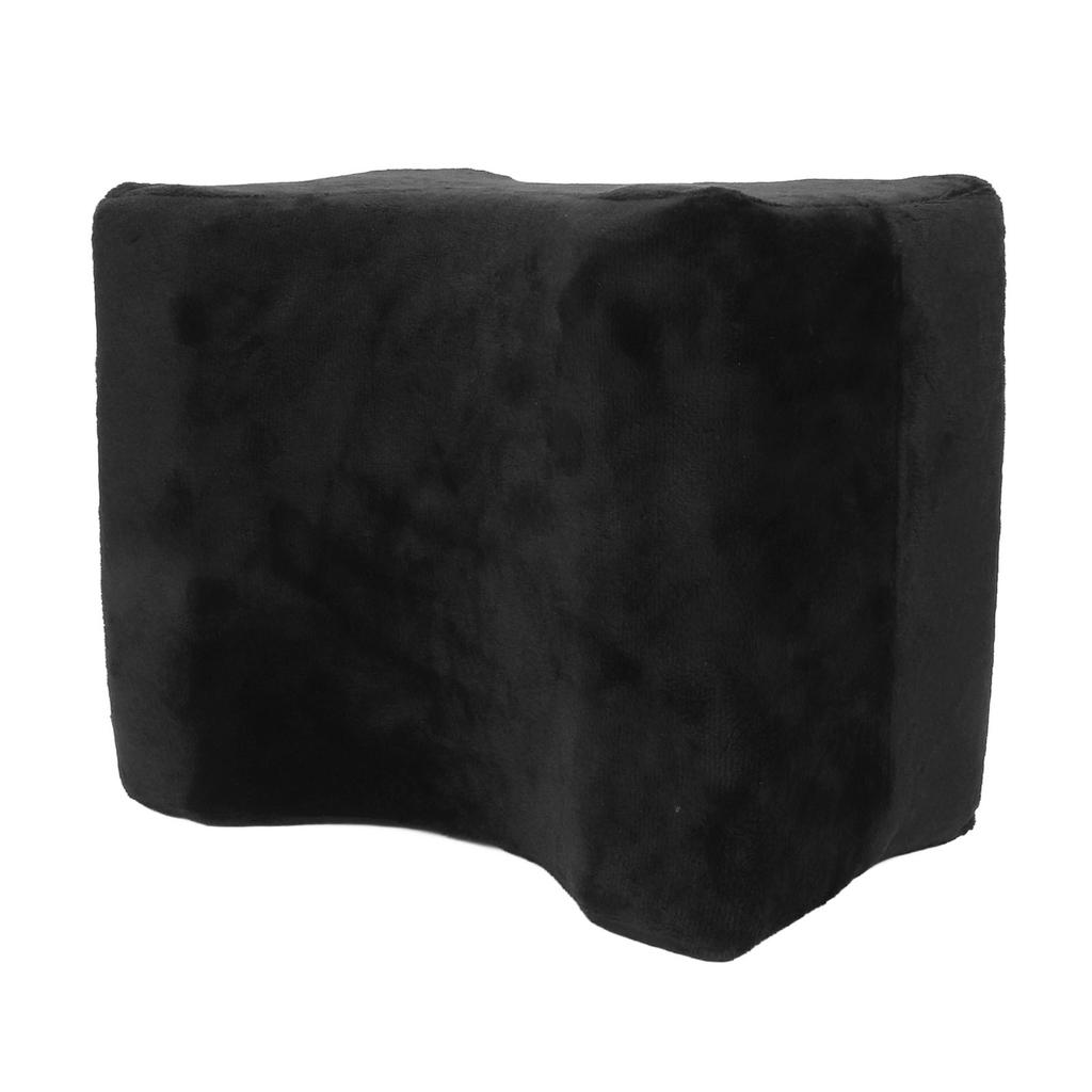 Memory Foam Leg Pillow Tattoo Nail Salon Massage Shop Soft Breathable Orthopedic Knee Pillow Black