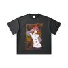 260 GSM Doppelgarn 32er Zählart 100% Baumwolle Sieben Todsünden V11 Gowther Druck Unisex Schweres Baumwoll-T-Shirt