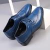 Summer Leather Dress Shoes Men Summer Hollow Out Plus Size Man Business Shoes Wedding Footwear Casual Shoe Male