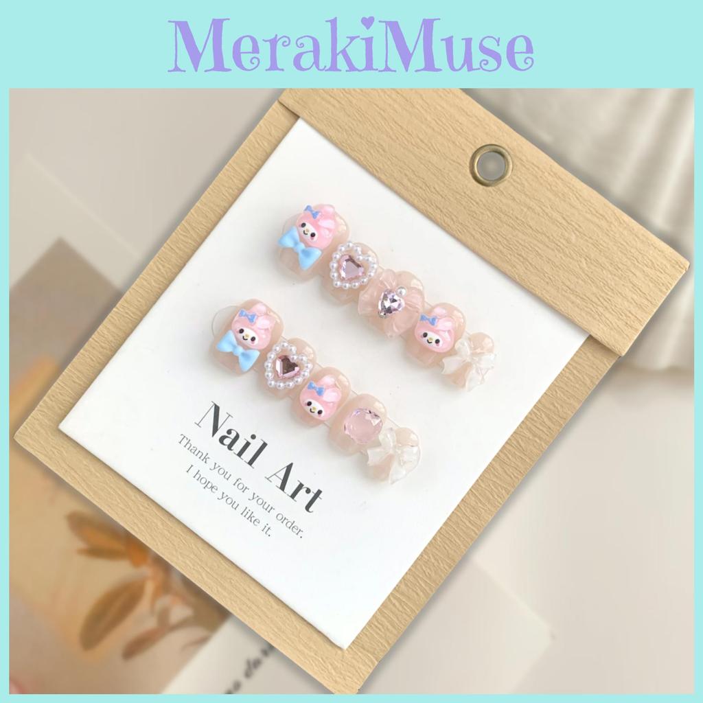 Adorable Cartoon Nail Art For Women Lovely And Fresh Design