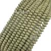 Solid Color Lava Stone Abacus Bead Bracelet Necklace DIY Jewelry Accessories