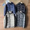 Unisex Lightweight Down Jacket: High-Quality, Stand-up Collar, for Autumn/Winter Outdoor Mountaineering