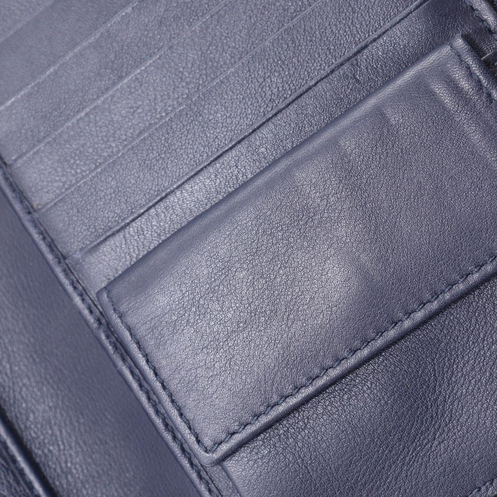 GUCCI Organizer GG Purse 391465 outlet black Sima leather mens Used