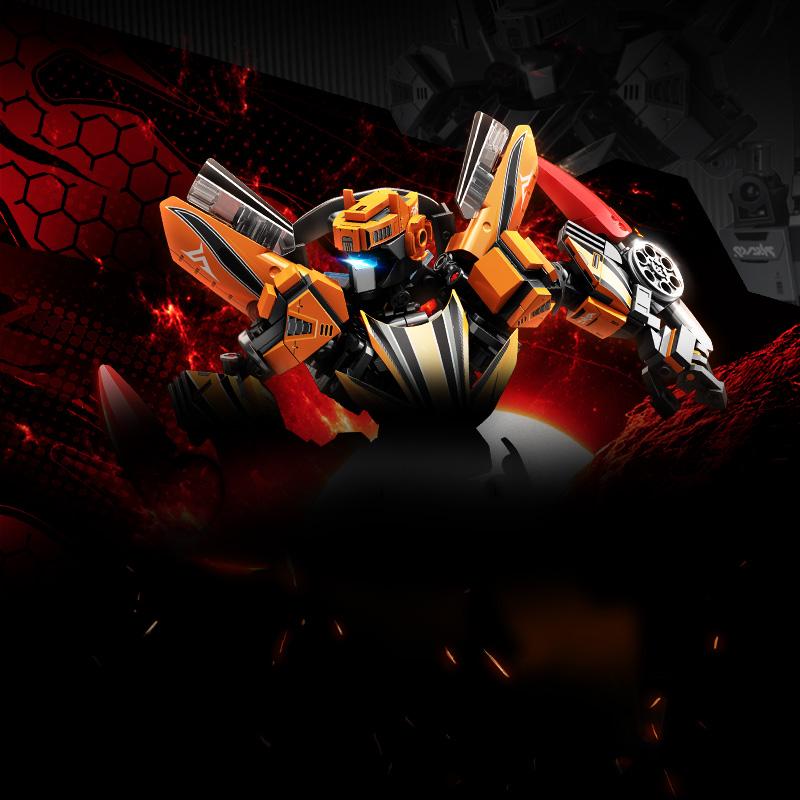 SEMBO BLOCK  672pcs Robo Suit Series Car Deformation Model Assembly Building  Block Bricks Kids Toys for  Boys Christmas  Gifts