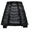 Winter Men's Warm Padded Jackets Fashion Men Cotton Warm Parka Coats Men Stand Collar Thermal Windbreaker Jacket Clothing 7XL