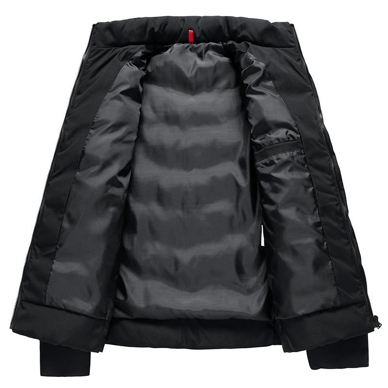 Winter Men's Warm Padded Jackets Fashion Men Cotton Warm Parka Coats Men Stand Collar Thermal Windbreaker Jacket Clothing 7XL