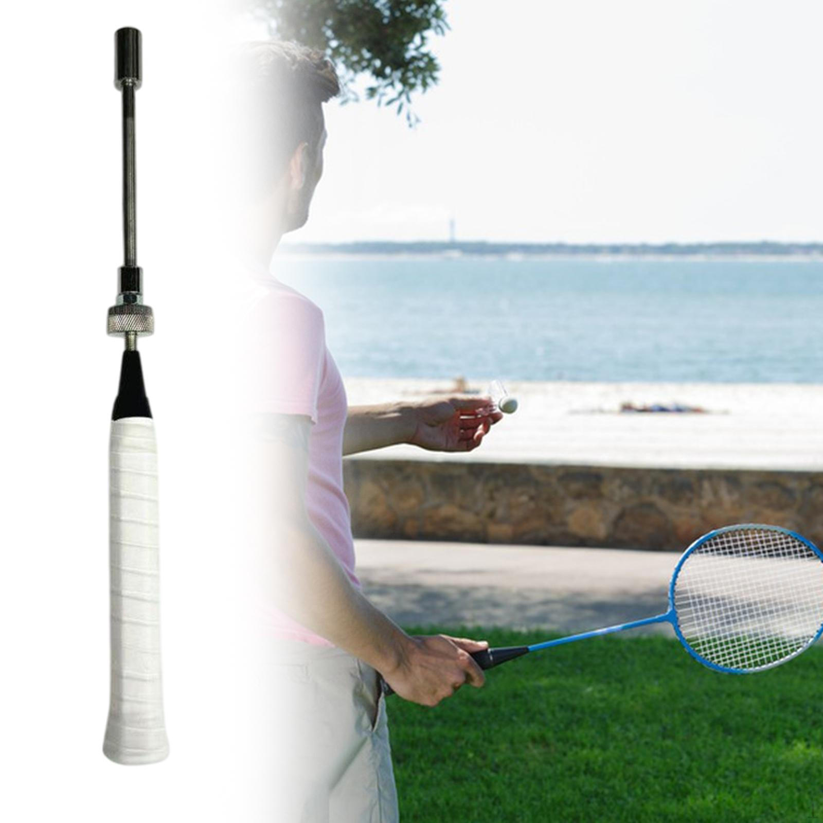 

Тренажер для замаха ракеткой для бадминтона White