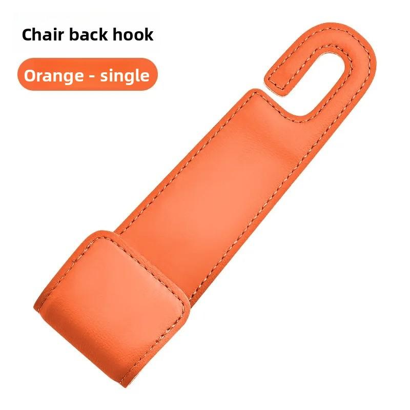 Multi-Functional Hook Car Seat Headrest Hook Auto Back Seat Organizer Hanger Handbag Clothes Bracket Car Seat PU Leather Hook