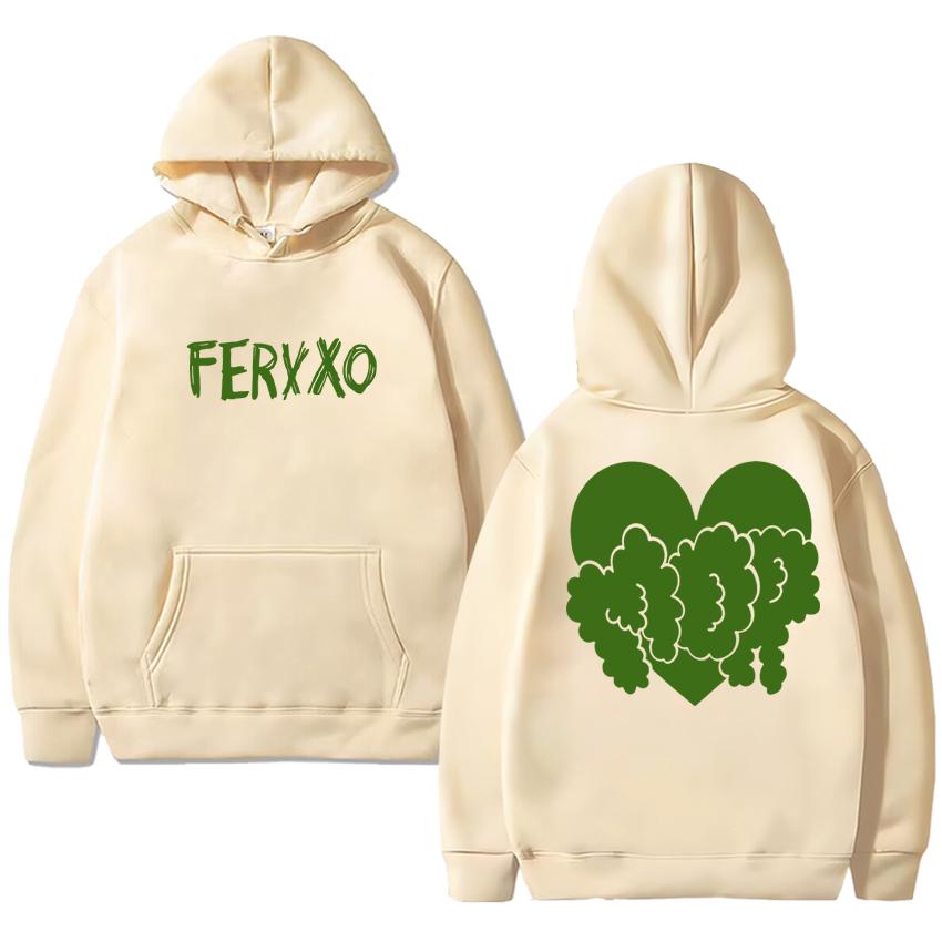 High Quality FERXXO Feid Album Music Printed Sweatshirt Men Women Harajuku Fashion Hoodies Unisex Fleece Long Sleeve Pullovers