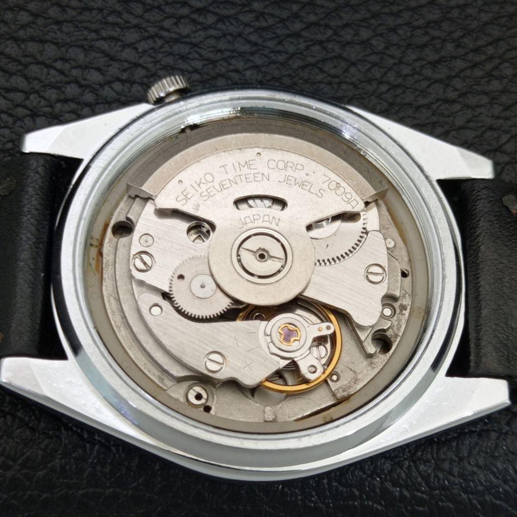 VINTAGE REFURBISHED SEIKO 5 AUTOMATIC JAPAN MENS GOLDEN DIAL WATCH A445587-1
