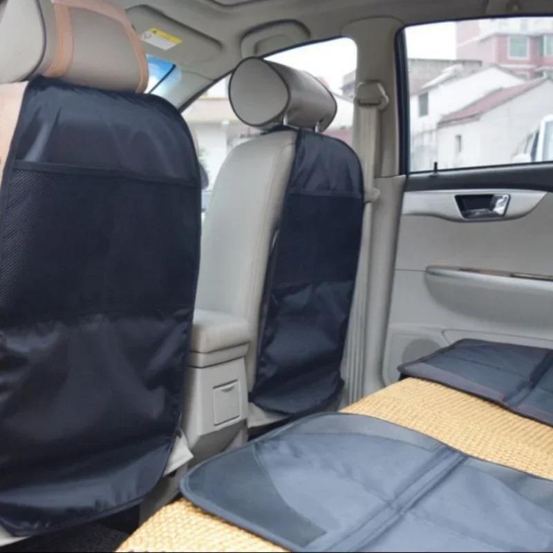 Car Seat Back Protector Cover for Children Kids Baby Anti Mud Dirt Auto Seat Cover Anti Kick Mat Pad Seat Cover Car Storage Bag