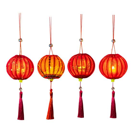 Mid-Autumn Festival Lantern DIY Kit Handmade Glowing Lantern Material Package Chinese Traditional Decoration for Kids Family Craft Activity