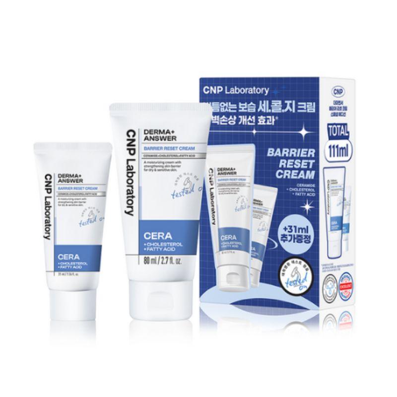 CNP Laboratory Special Edition Derma Answer Barrier Reset Cream Set 80ml + 31ml