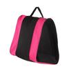 Skates Bag Thickened 3 Layers Triangle Waterproof Roller Skates Bag with Adjustable Strap for Outdoors Pink
