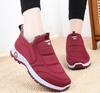 Téli Meleg Bőr Szőrme Mokaszin Női Sport Sneaker Női Puha Meleg Kényelmes Cipő