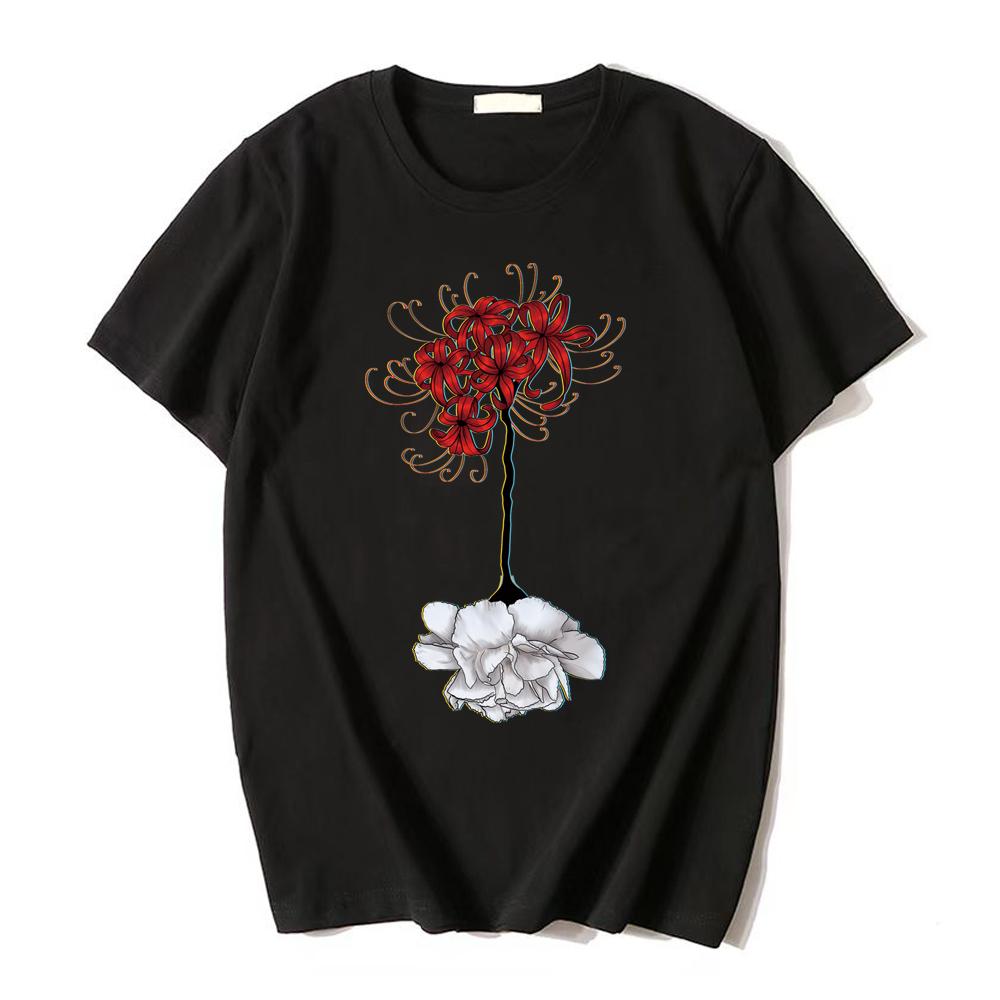 

Летние топы в стиле хип-хоп, футболка унисекс, Harajuku, аниме, Токио вурдалак, с логотипом, крутая мужская и женская модная рубашка XS чёрный