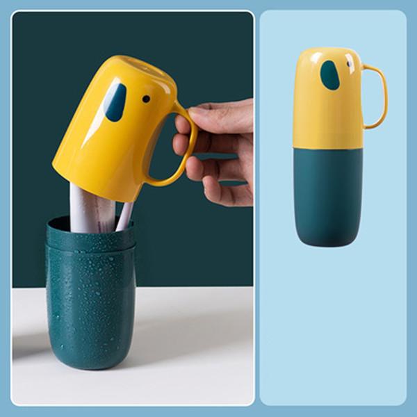 Travel Portable Toothbrush Toothpaste Holder Storage Case Household Storage Cup Outdoor Holder Bathroom Cover Tooth Brush Box