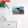 2D flat Wooden 30*20cm Retro Classic Truck Sign - Wall Art Decoration Garage Wall Decoration, Cafe Bar Club Living Room Wall Holiday Celebration