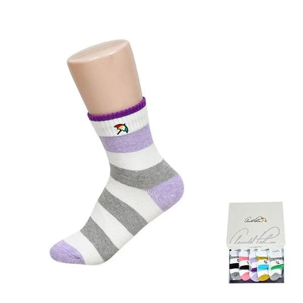 Arnold Palmer Casual Striped Women s Mid-calf Socks 0128fr 24cm