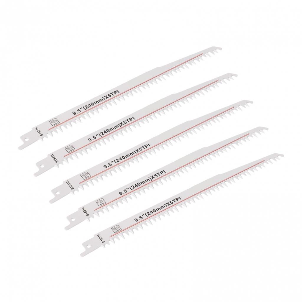 Ultra Reciprocating Saw Blades for Woodworking 135PCS S1531L