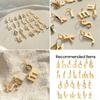 Chi Hang Jewelry Stainless Steel Lowercase Alphabet Pendant - 26 Letters