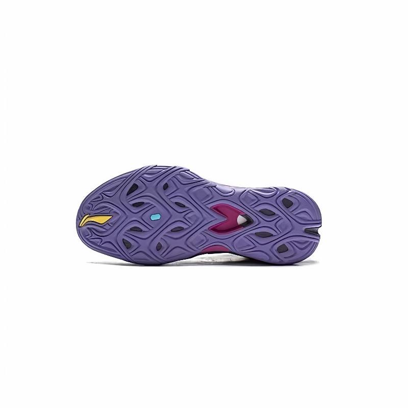 Li-Ning BadFive Guerrilla 2 SUPER Mens Low Top Outdoor Basketball Shoes Purple ABFW001-4