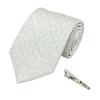 Formal Tie Tie Bar Set with Tie Box Wedding One Size Fits All & (DN913000 & Wa-05) Clip, Set, Gift,