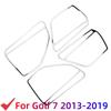 Für Volkswagen Golf 7 MK7 7.5 MK7.5 2013 - 2019 Auto Tür Lautsprecher Audio Sound Lautsprecher Abdeckung Verkleidung Aufkleber 4 Stück Zubehör