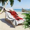 Goal Celebration Artistic Soccer Moment Beach Towel Portable For Travel Soft Seaside Outdoor Pool Towel Absorbent Bath Towel