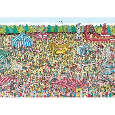 Encontre o quebra-cabeça do parque de diversões Wally AL3301, quebra-cabeças populares coreanos