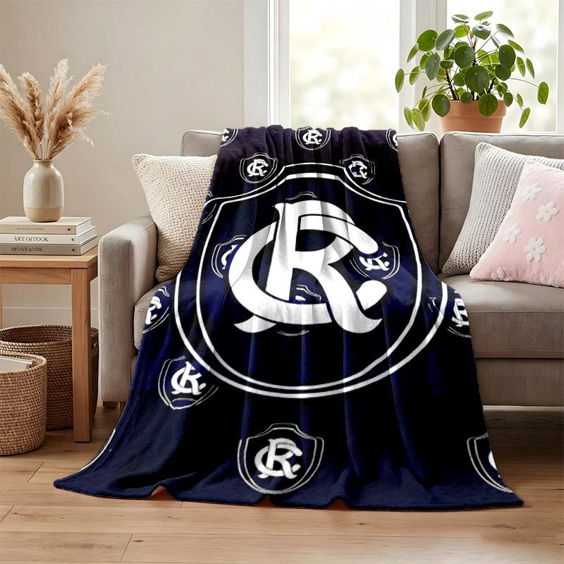 Clube Do Remo Blanket Flannel Blanket Soft Cozy Plush Throw for Sofa Bed Lightweight Home Decoration Gifts for Christmas Various Holidays