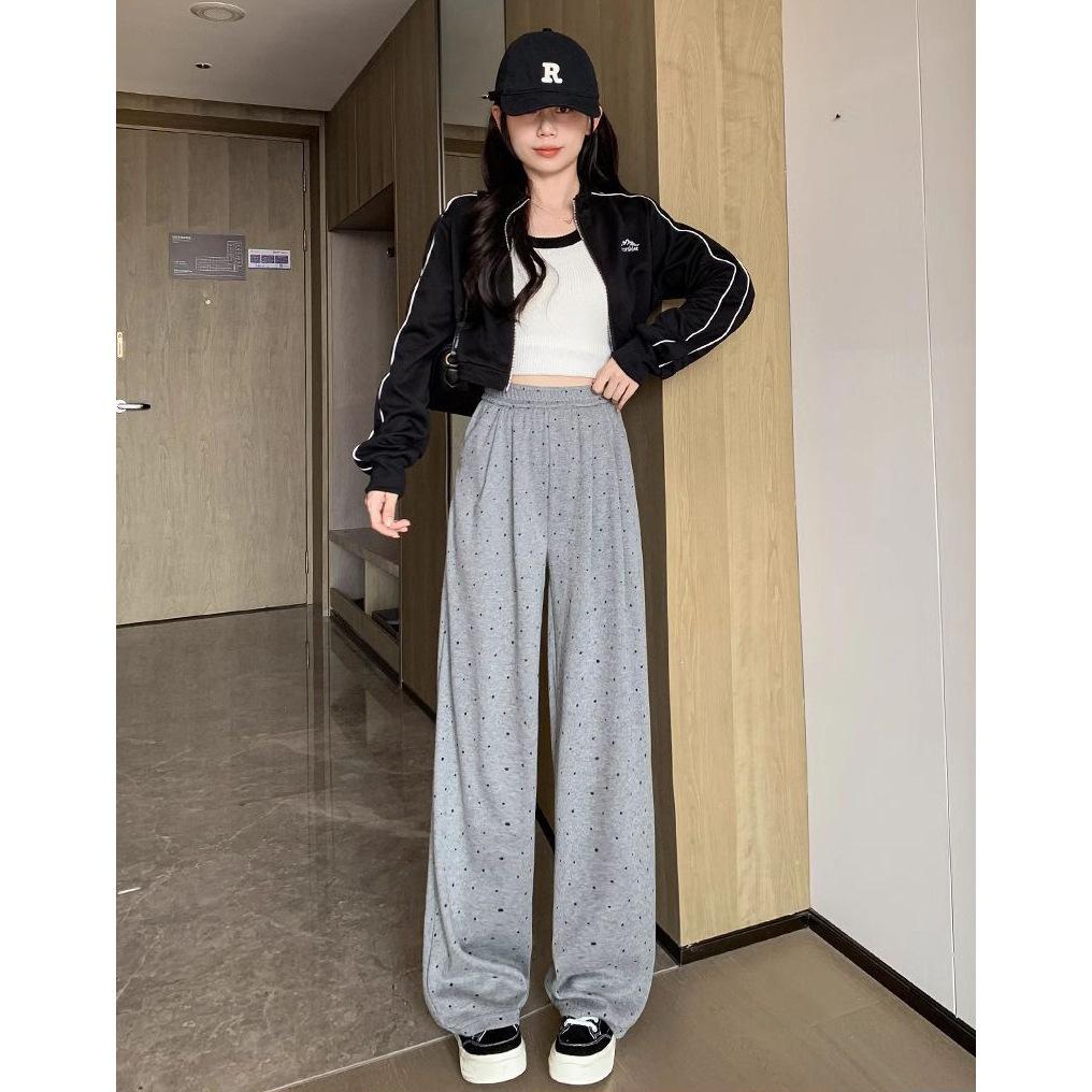Spring and Autumn Casual Pants New Loose and Versatile Premium Design Long Pants
