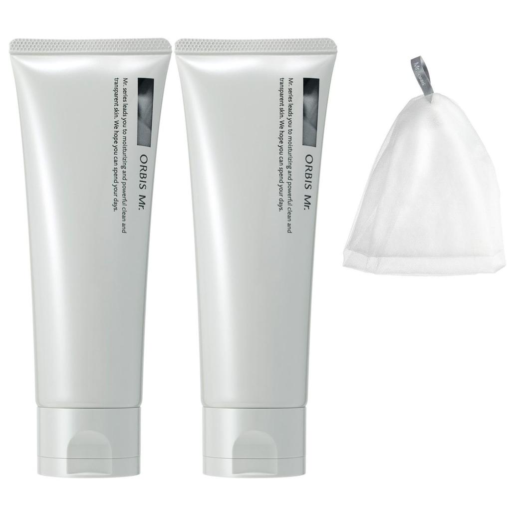 Orbis Mister Foaming Wash Set of 2 with Foaming Net (Quasi-drug)