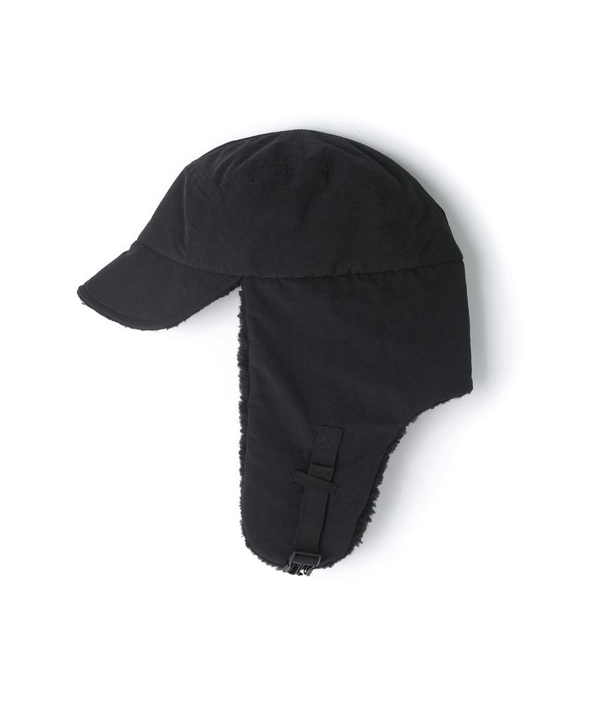 MUSINSA STANDARD Nylon Trooper Hat [Black]