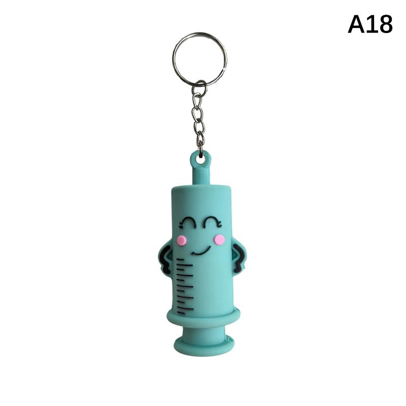 Paw Print Girl Shaped Ampoule Bottle Opener Keychain Rubber Cutter Aid Medication Vial Breaker Tool For Home Nurses And Doctors