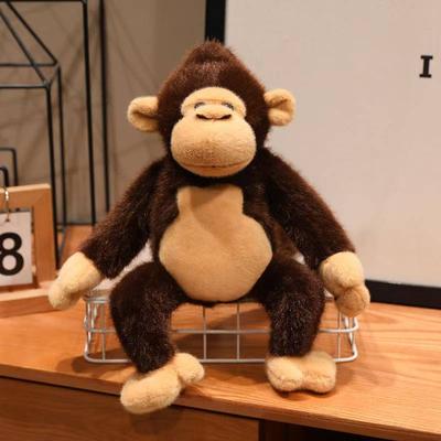 Latest Rainforest Monkey Doll Kawaii Stuffed Plush Toy Handmade Doll Cartoon Anime Cute Children's Birthday Gift Doll Christmas