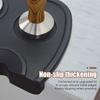 Silicone Coffee Anti-skid Mat Corner Pad Non-slip Pad Filling Seat Coffee Machine Bar Powder Hammer Pad Handle Pad Powder Pad