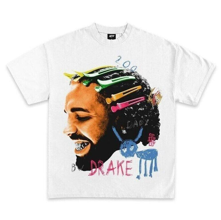 DRAKE GRAPHIC T-SHIRT For All The Dogs Rap Tee Concert Unisex T-Shirt