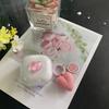 For Anker Soundcore R50i /P20i / R50i NC K20i C30i P30i P40i Cute Love/angel Pendant Transparent Silicone Earphone Cover
