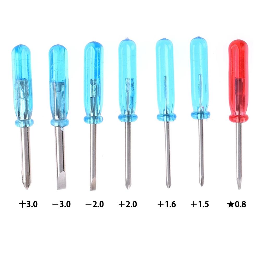 Versatile 7 Piece Screwdriver Set for Toy and For Small Item Disassembly